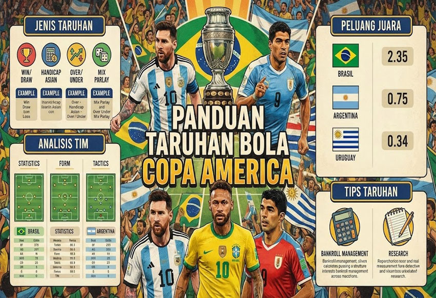 Panduan Taruhan Bola Copa America